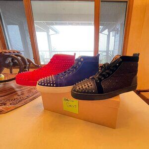 Trio High-Top Sneakers - Christian Louboutin